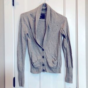 American Eagle Outfitters - Gray Slouchy Grandpa Cardigan - SIZE MEDIUM